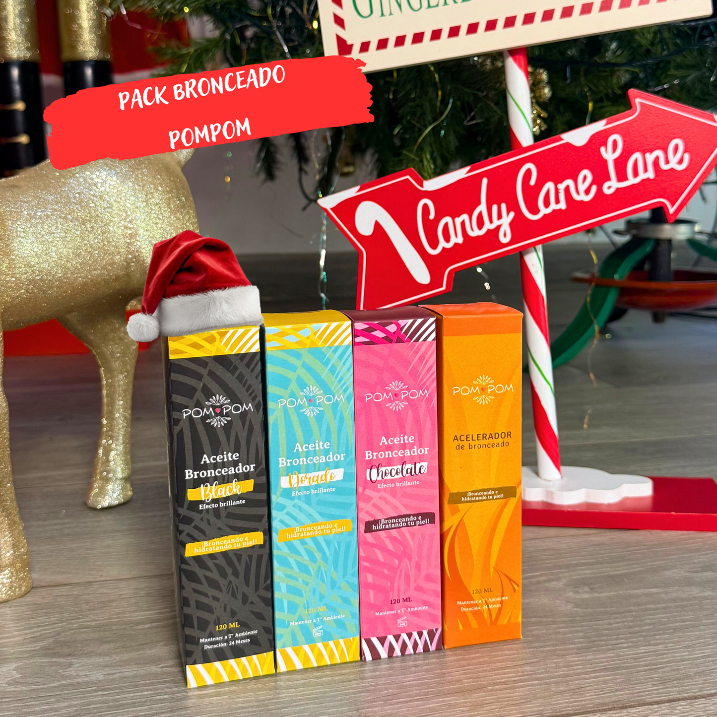 PACK BRONCEADO POMPOMCITA