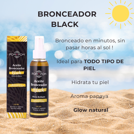 Bronceador BLACK!