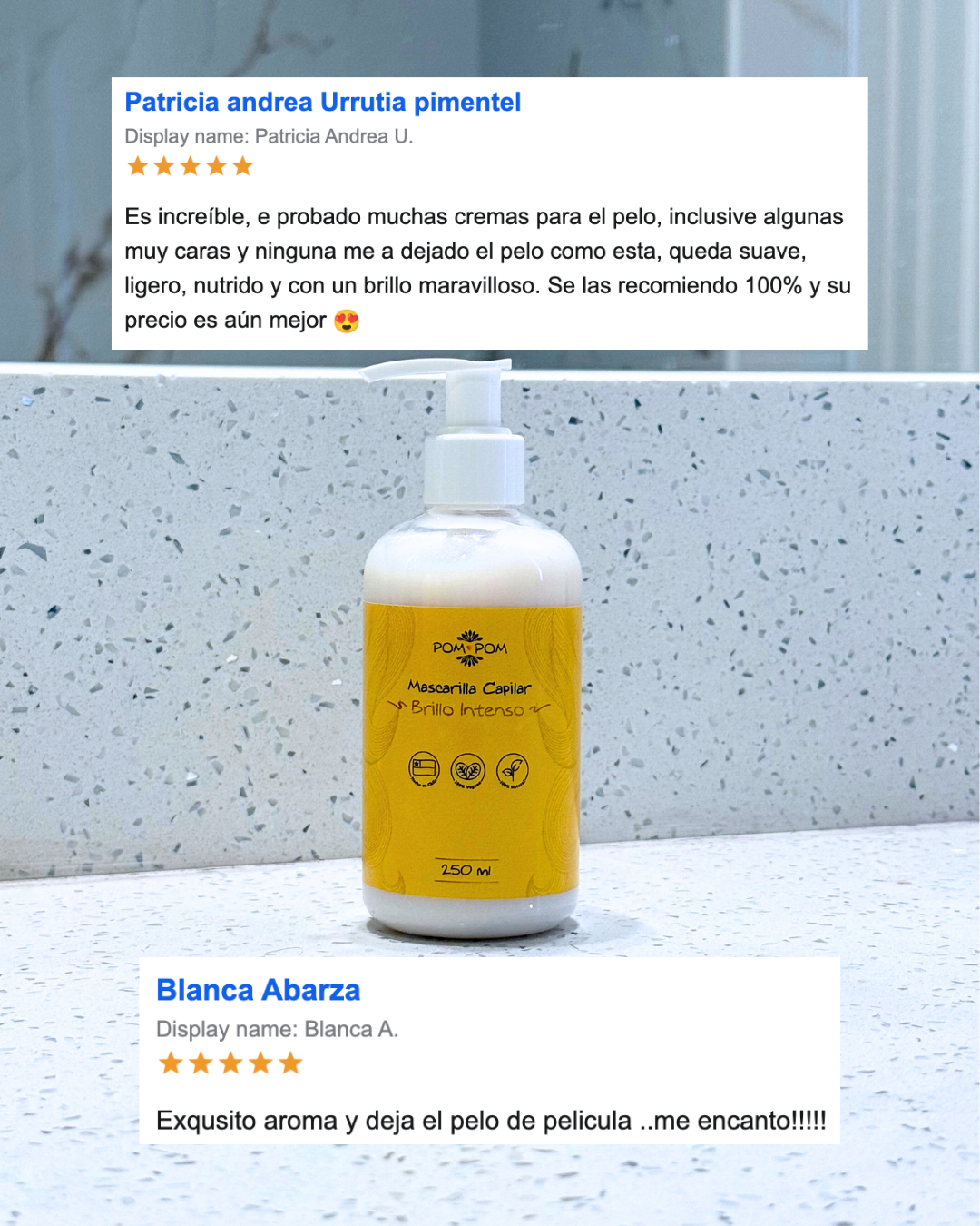 PACK Cabello Pompom (Mascarilla capilar + Aceite de pelo)