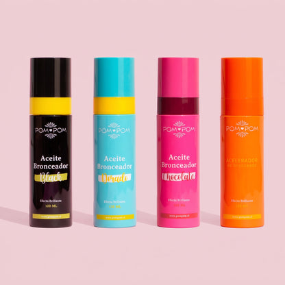 PACK Verano intensivo - 2 Bronceadores + acelerador de bronceado