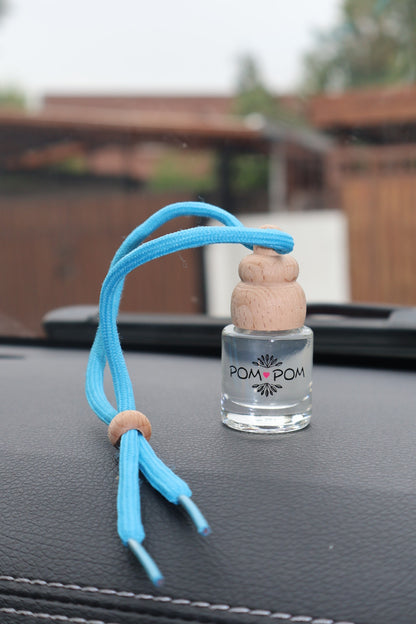 Aromatizador para auto dorado