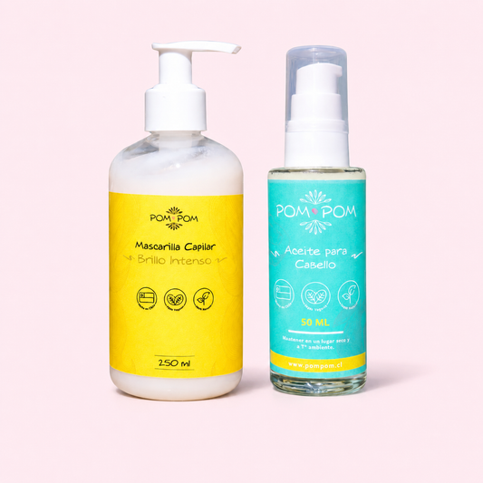 PACK Cabello Pompom (Mascarilla capilar + Aceite de pelo)
