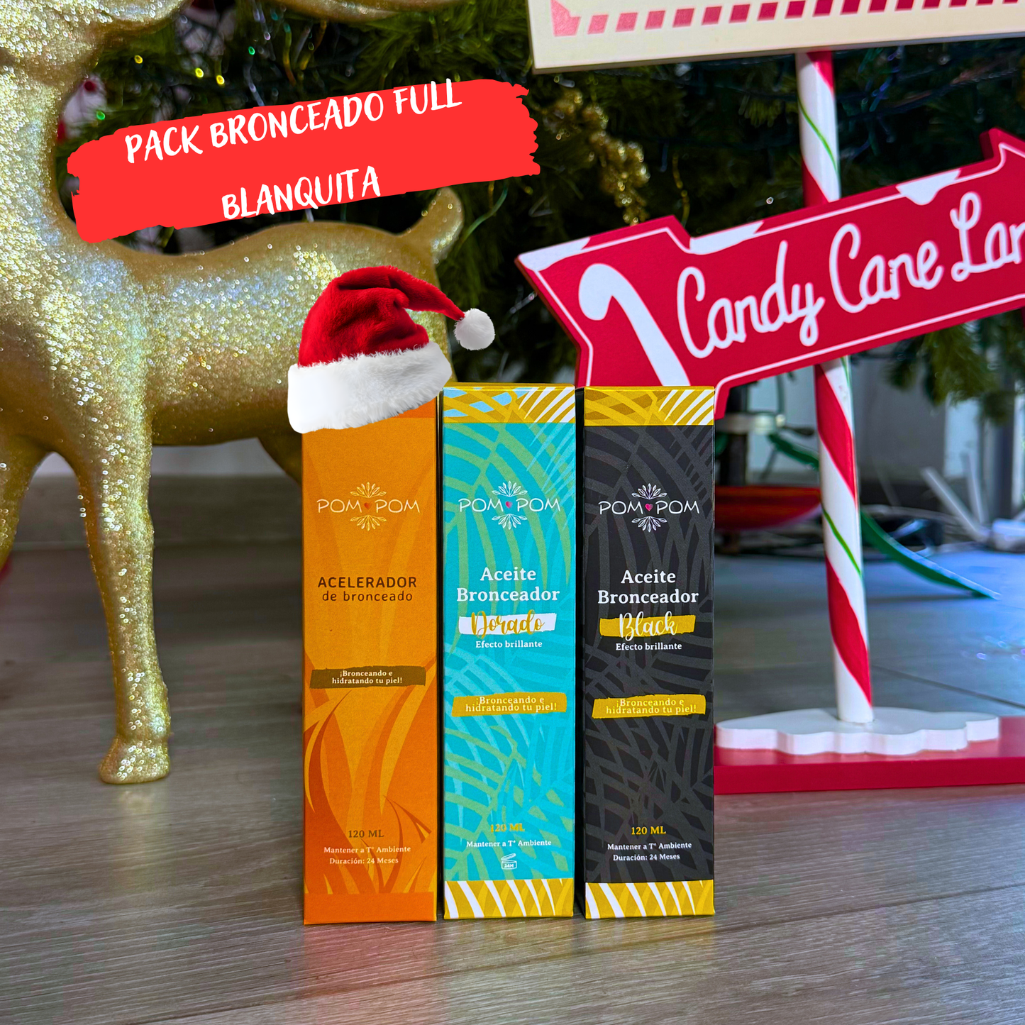 Pack bronceado full blanquita