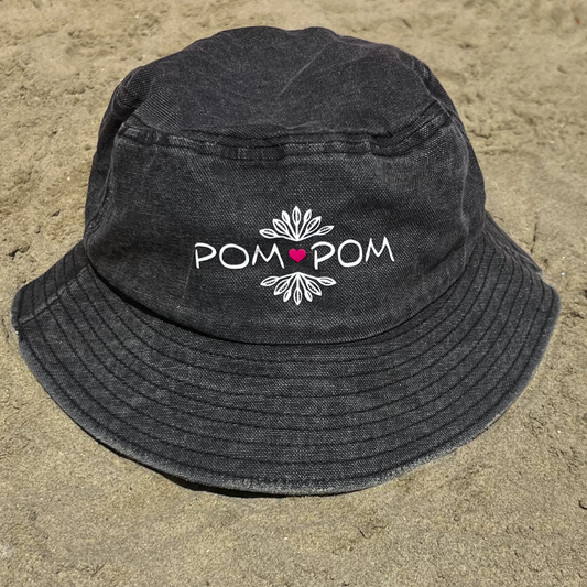 Gorro Bucket Unisex PomPom